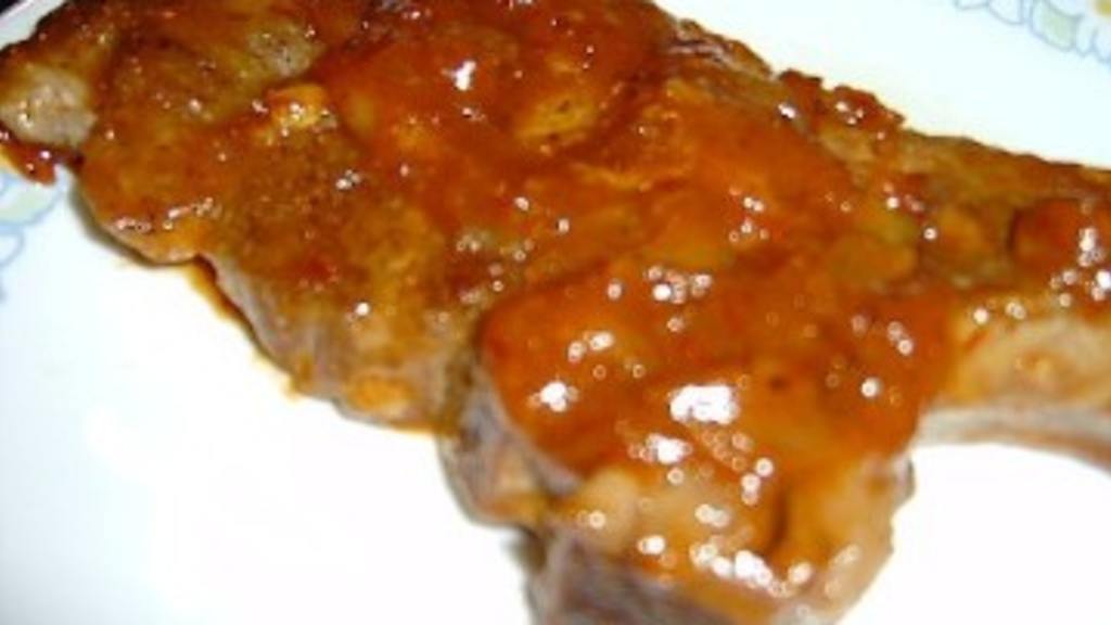 Marmalade Glazed Pork Chops Recipe