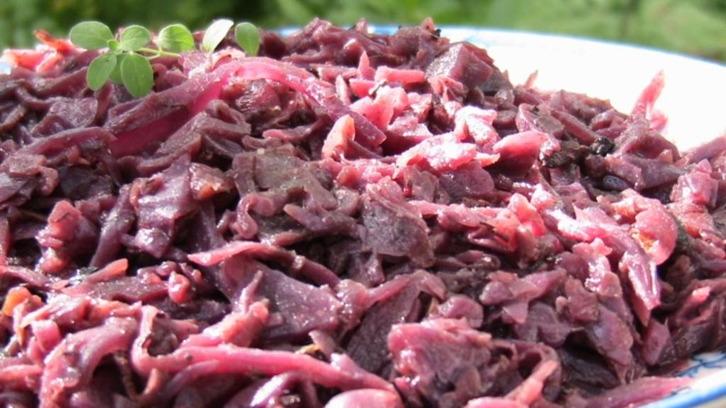 German Rotkohl - Spiced Red Cabbage With Apples and Wine created by BecR2400