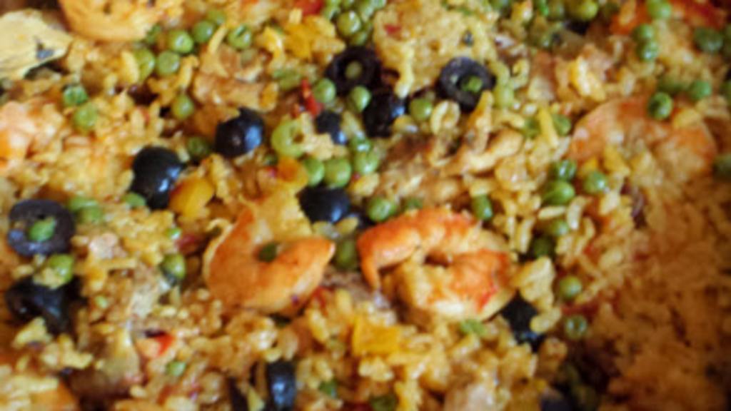 Paella, Ala Electric Skillet Recipe