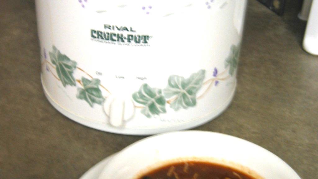Black & White Vegetarian Chipotle Chili (Crock Pot) created by Junebug