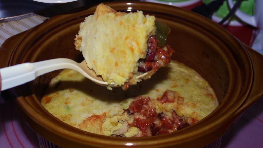 Bean and Cornbread Casserole (Crock Pot) Recipe