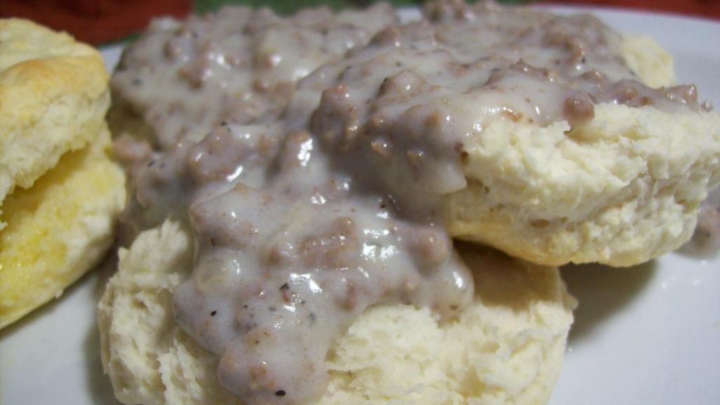 Hamburger Cream Gravy Recipe
