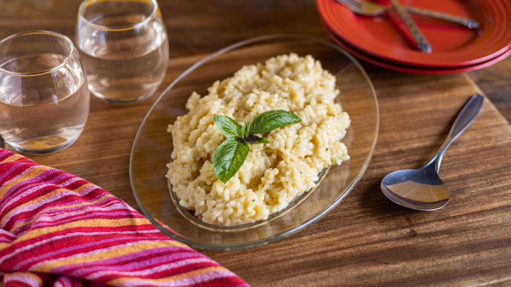 Risotto With ParmigianoReggiano in a Crock Pot Recipe