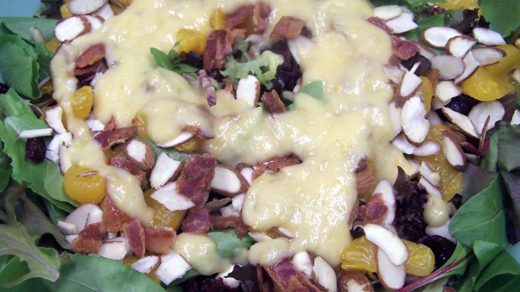 Fruit and Lettuce Salad With OrangeYogurt Dressing Recipe