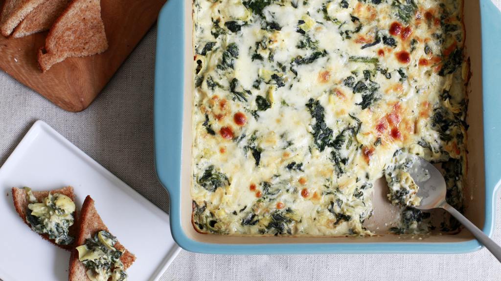Copycat Applebee's Hot Artichoke and Spinach Dip created by Diana Yen