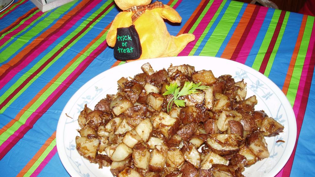 Savory Onion Potatoes created by Midwest Maven