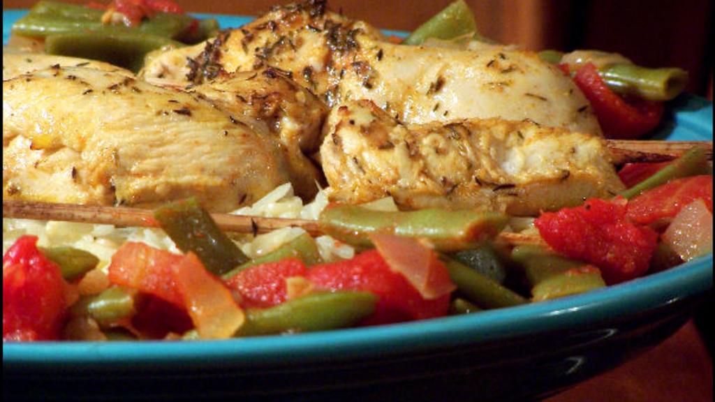 Middle Eastern Green Beans and Tomatoes Recipe