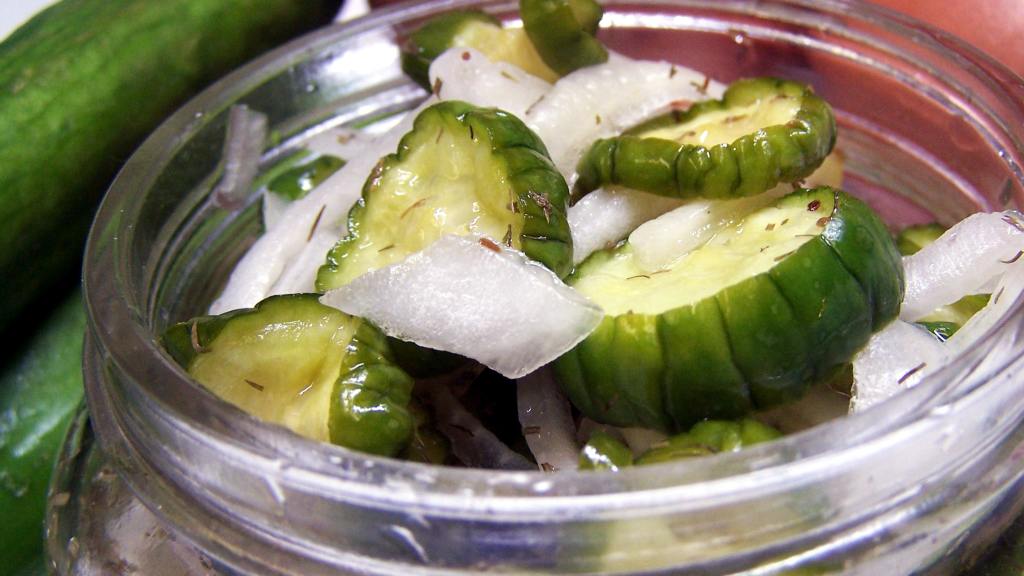 Overnight Pickles Recipe