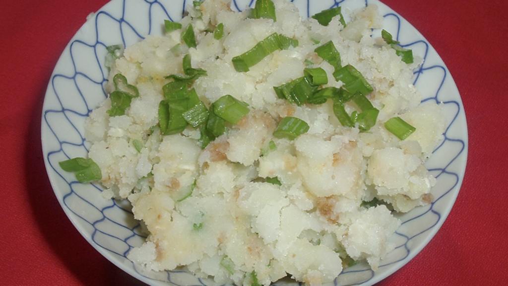 Fat-free Garlic Smashed Potatoes created by Bergy