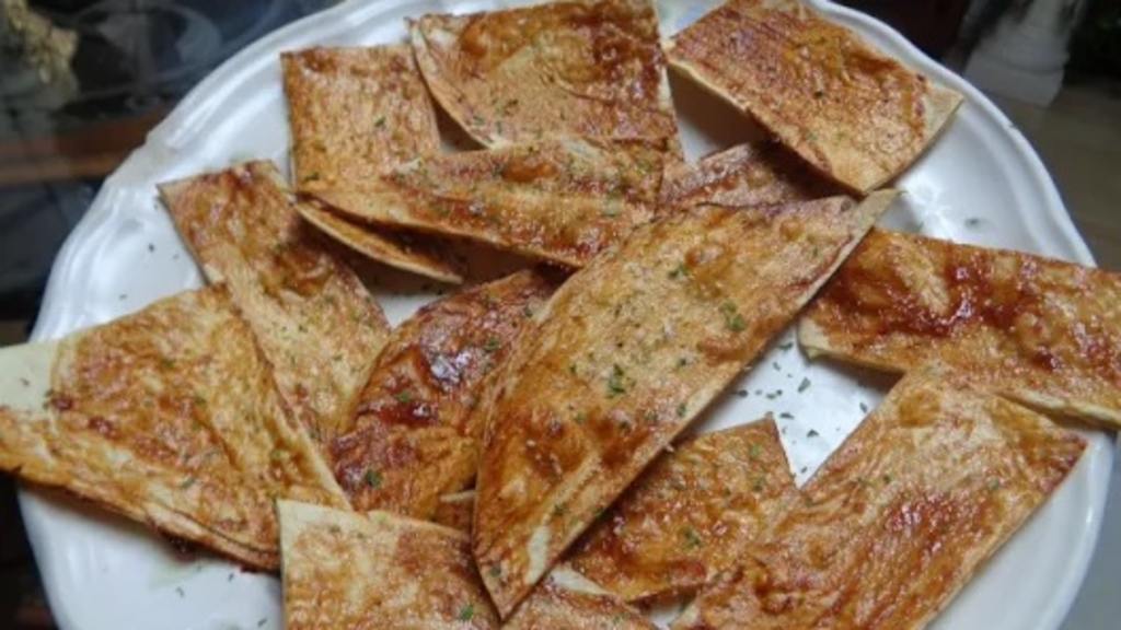 Baked Barbecue Tortilla Chips Recipe