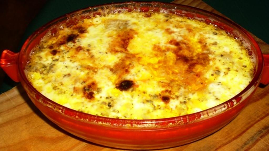 Eggplant (Aubergine) and Cheese Casserole Recipe