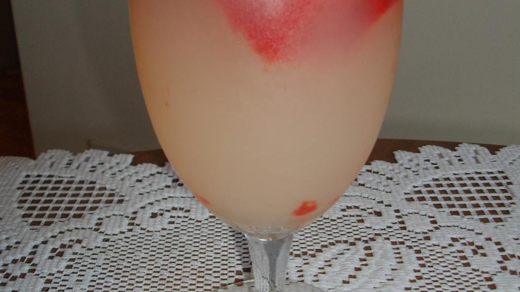Lemonade With Strawberry Ice Cubes created by Cindi M Bauer
