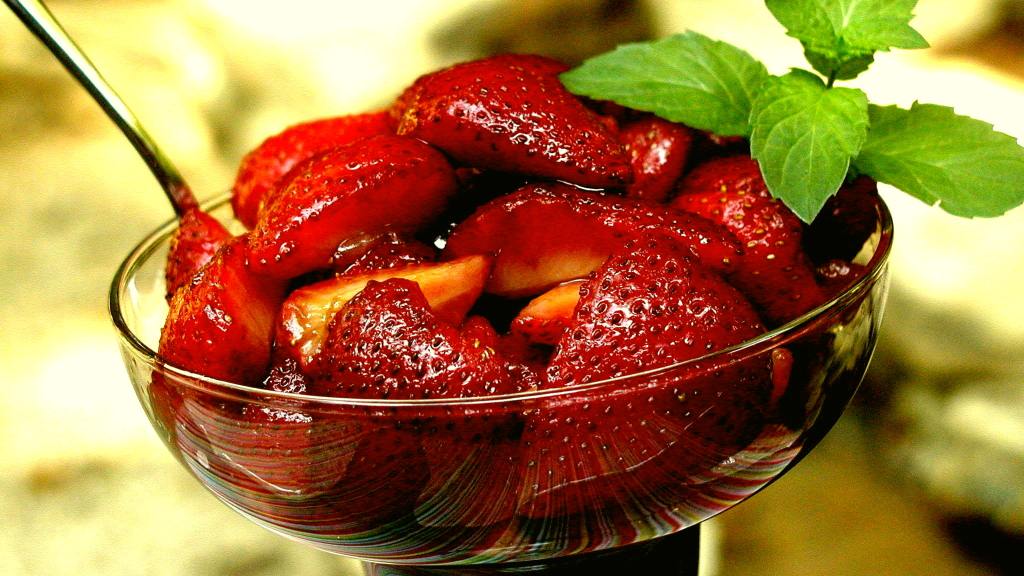 Strawberries With Balsamic Vinegar Recipe