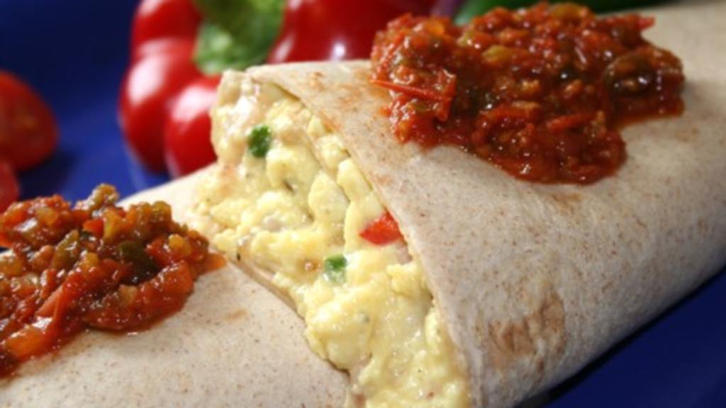 Tortilla Omelet Wrap Recipe