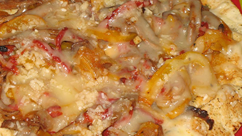 Individual Roast Beef Pizza created by Lori Mama