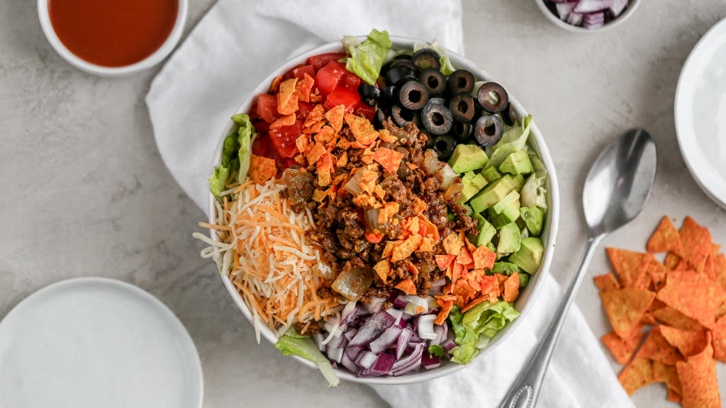 Kittencal's Taco Salad for a Crowd Recipe