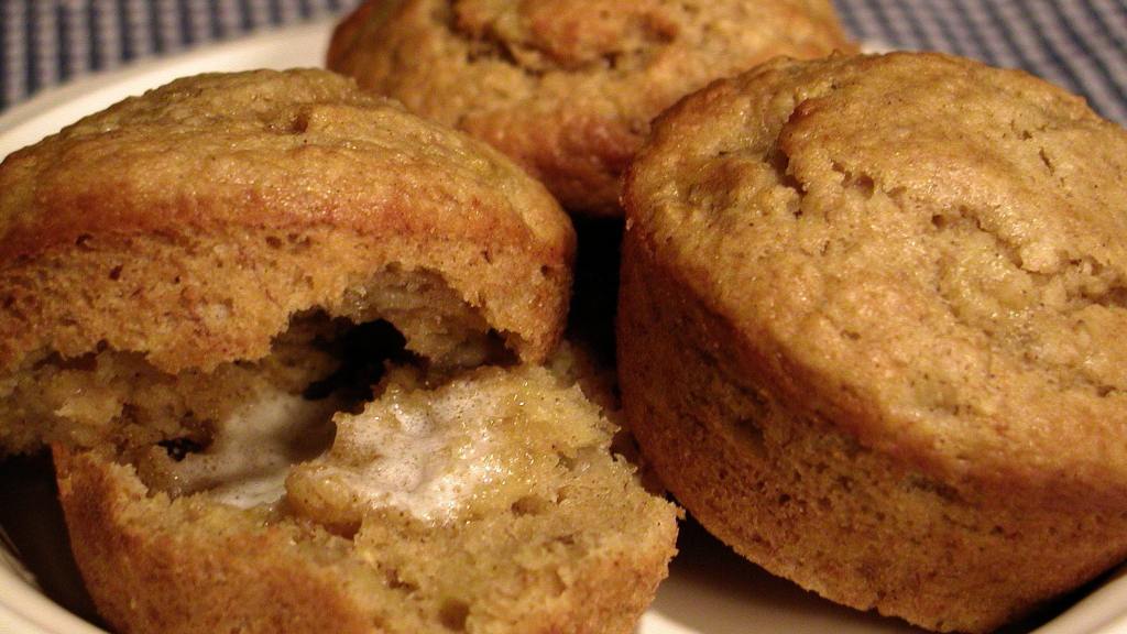 Quick Oat Bran and Banana Muffins Recipe