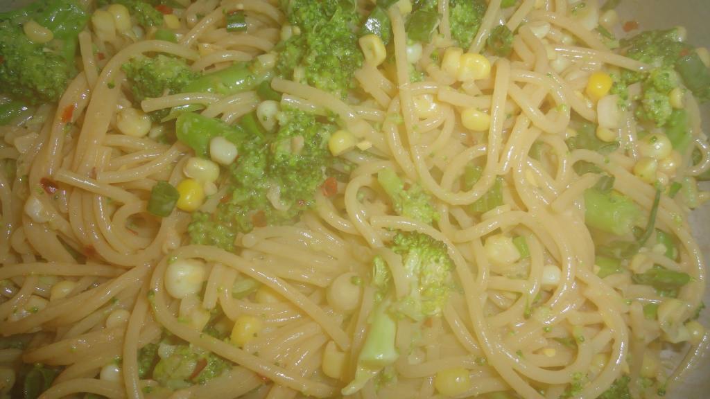 Hot Asian Noodles With Broccoli created by Posiespocketbook