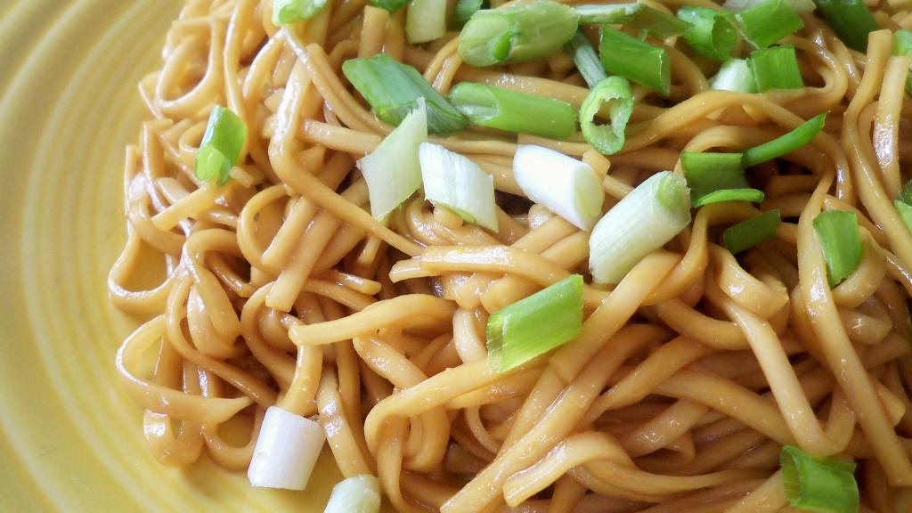 Simple Sesame Soy Oriental Noodles Recipe