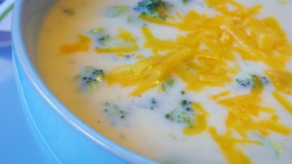 Cream of Broccoli Cheese Soup created by Lori Mama