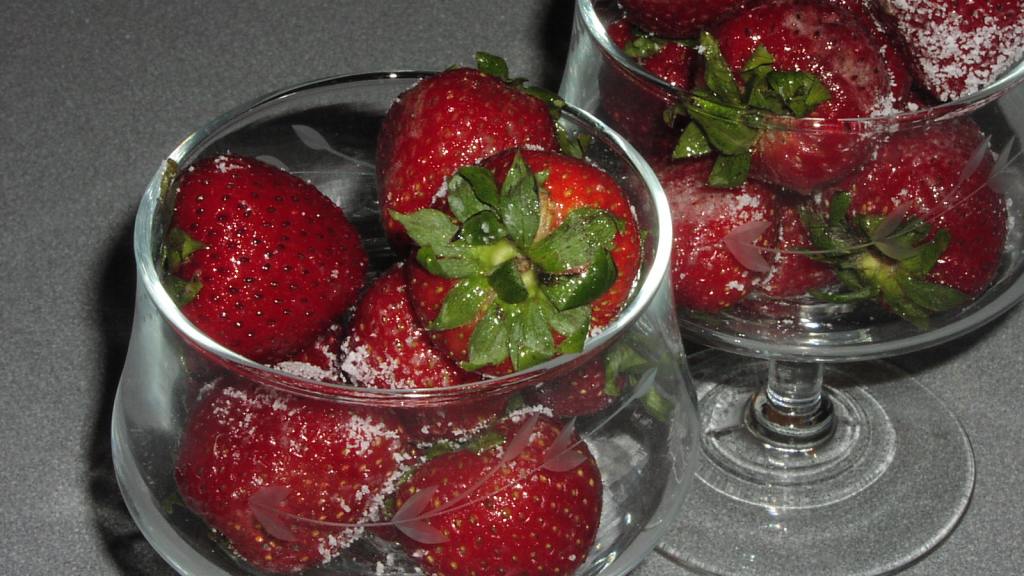 Strawberries Dusted With Cardamom Sugar created by teresas