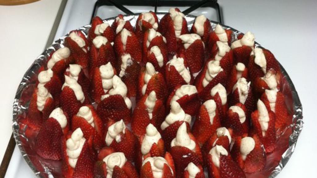Strawberries With Cream Cheese Filling created by SweeThing514