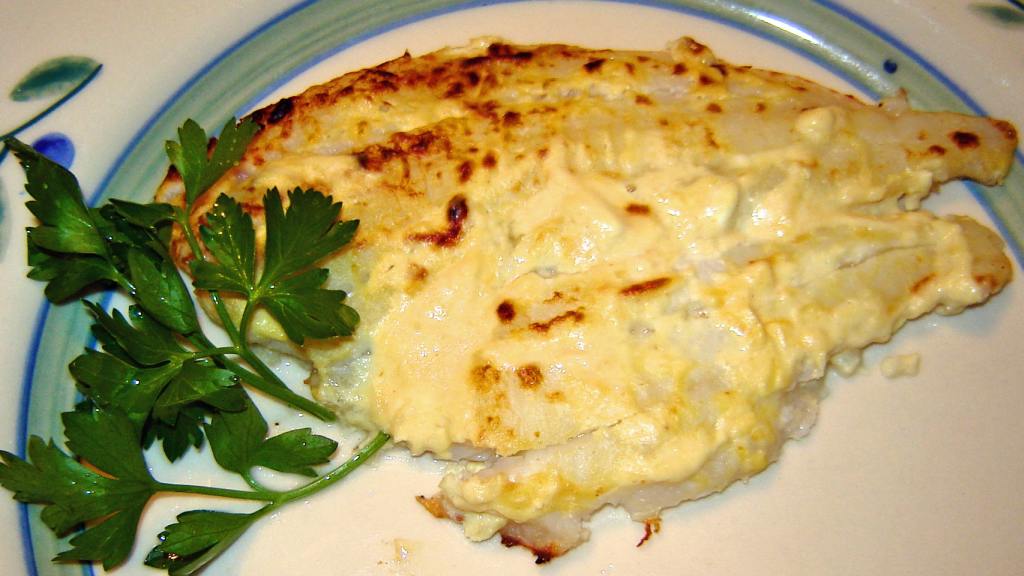 Flounder With Parmesan Crust Recipe