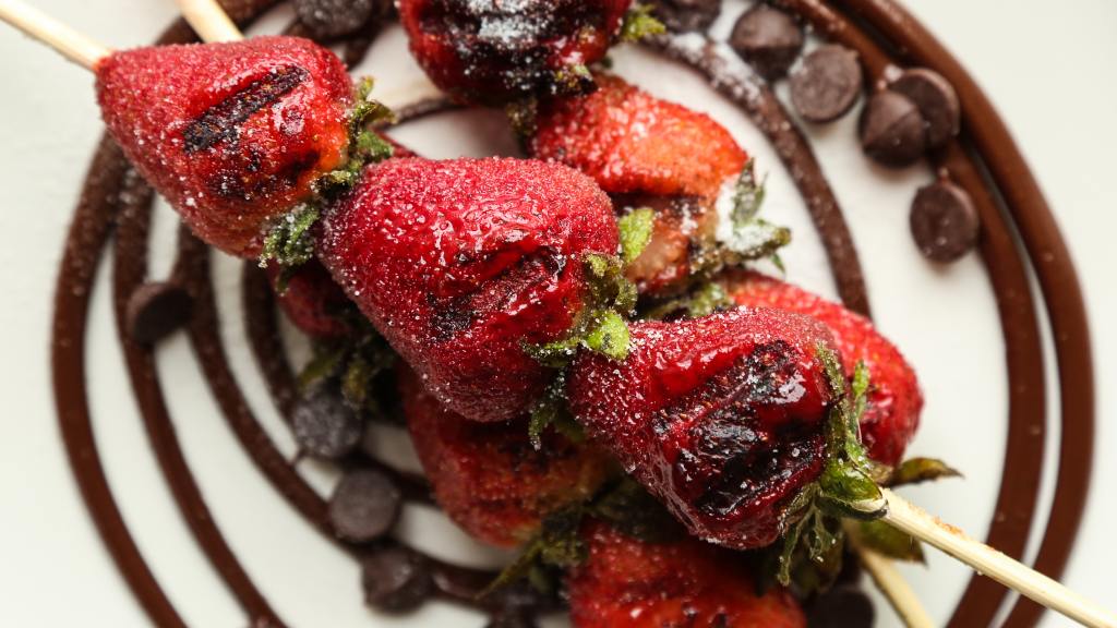 Grilled Strawberries Recipe