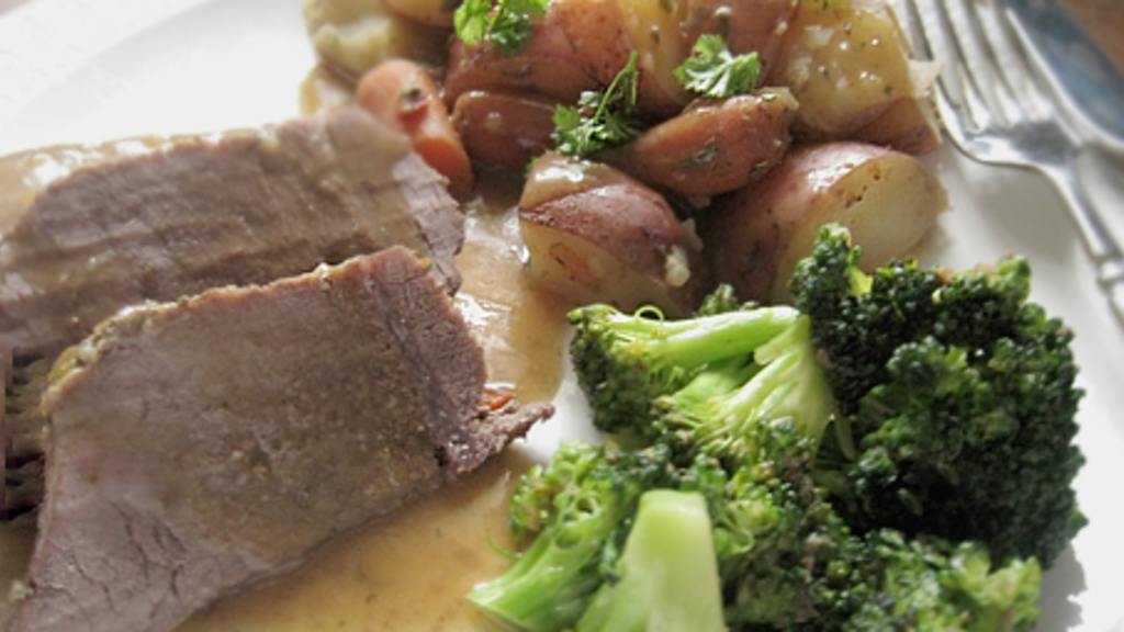 Cross Rib Pot Roast & Veggies Recipe