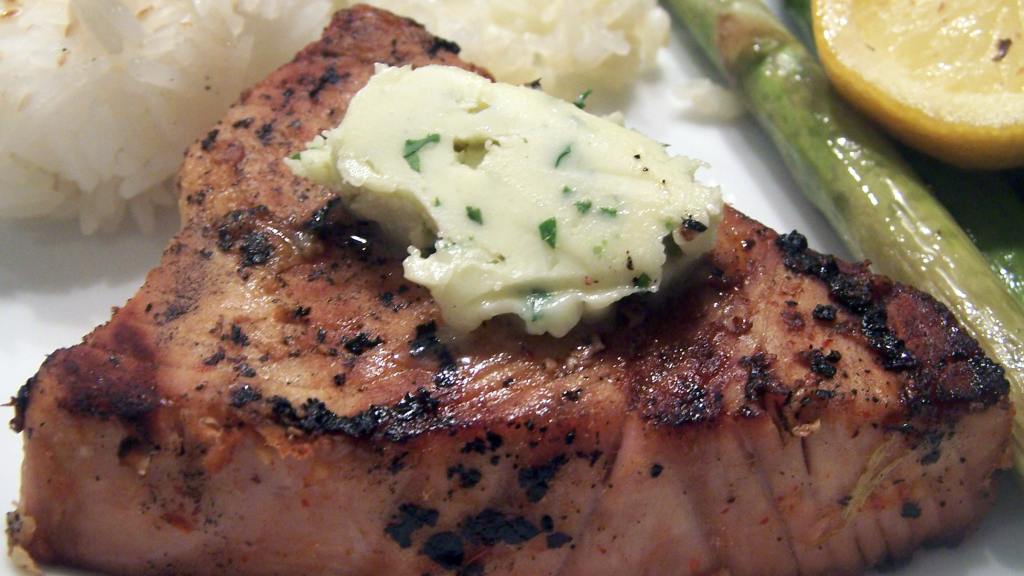 Ginger Marinated Tuna With Wasabi Butter Recipe