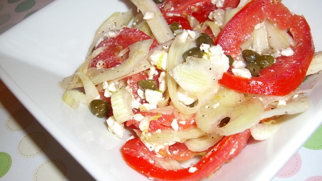 Fennel, Tomato and Feta Salad Recipe