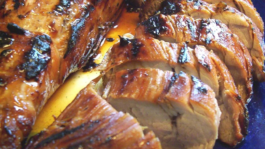 Apple Mustard Glazed Pork Tenderloin Recipe