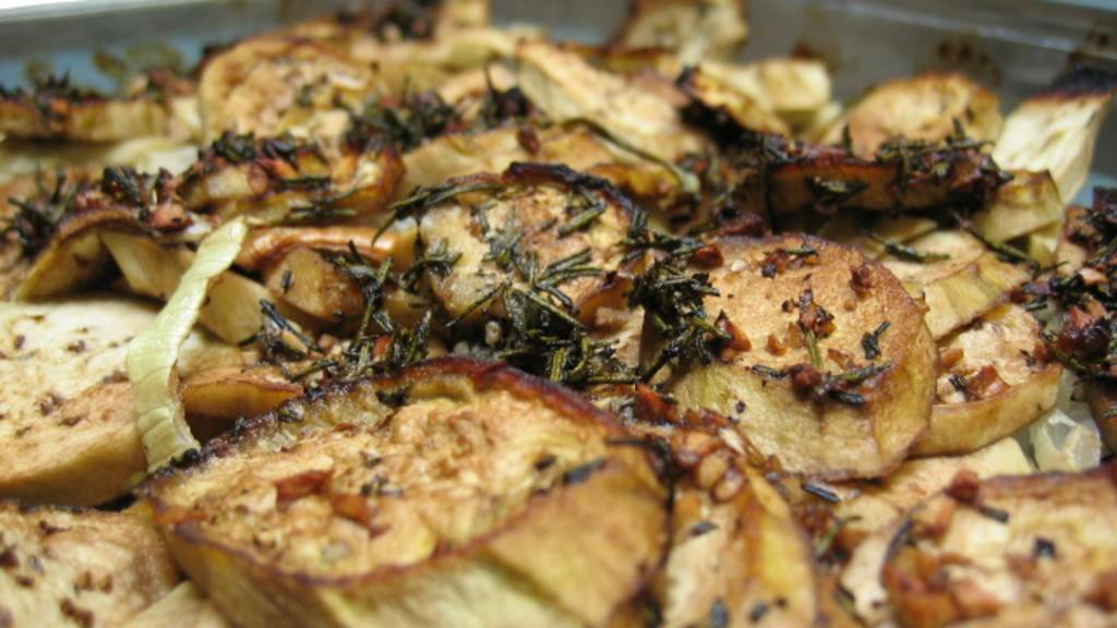 Roasted Rosemary Zucchini and Eggplant Medley Recipe
