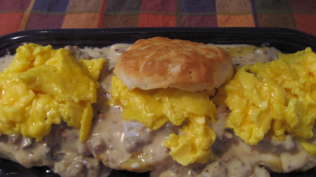 Biscuits & Gravy & Eggs Extraordinaire Recipe
