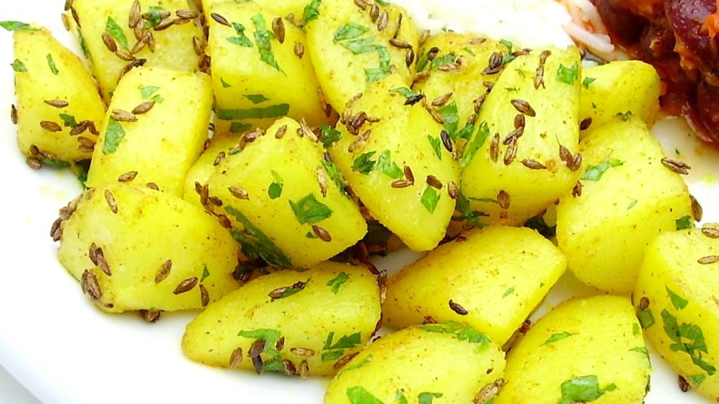 Indian Cumin Potatoes (  Jeera Aloo ) created by Inge 1505