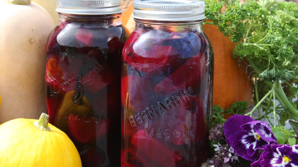 English Style Pickled Beets by the Jar Recipe