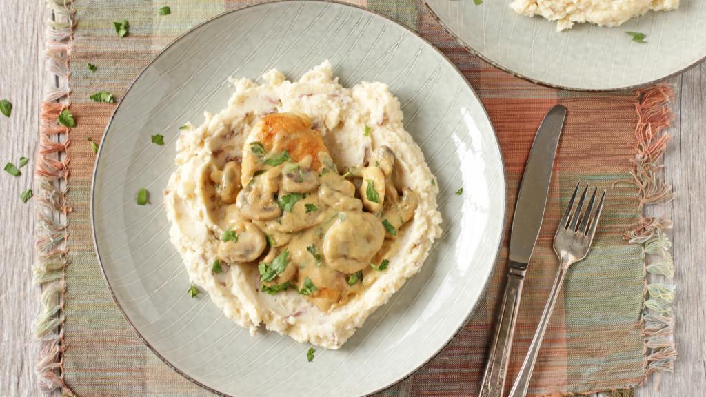 Chicken With Mushrooms and Mustard created by DeliciousAsItLooks