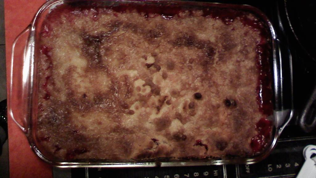 Cake Mix Cobbler created by dogsandwoods