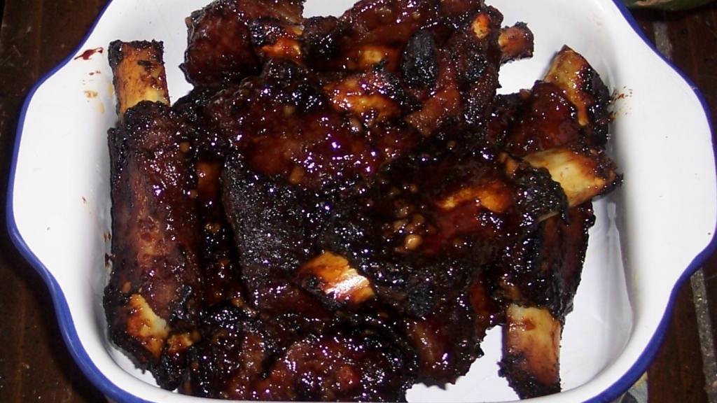 Slow Cooked Sticky Pork Spareribs created by duonyte