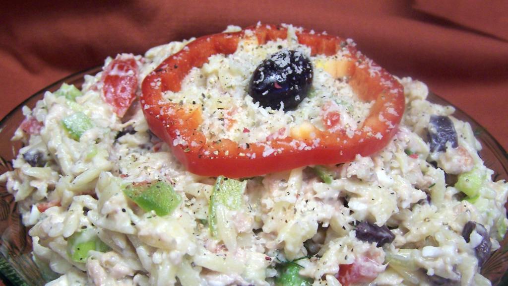 Tuna Pasta Salad With Yogurt Dill Sauce Recipe