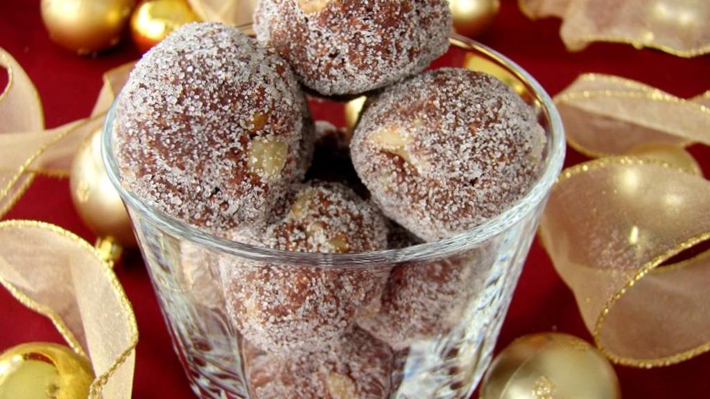 Christmas Rum Balls(Or Bourbon Balls) created by Marg CaymanDesigns 