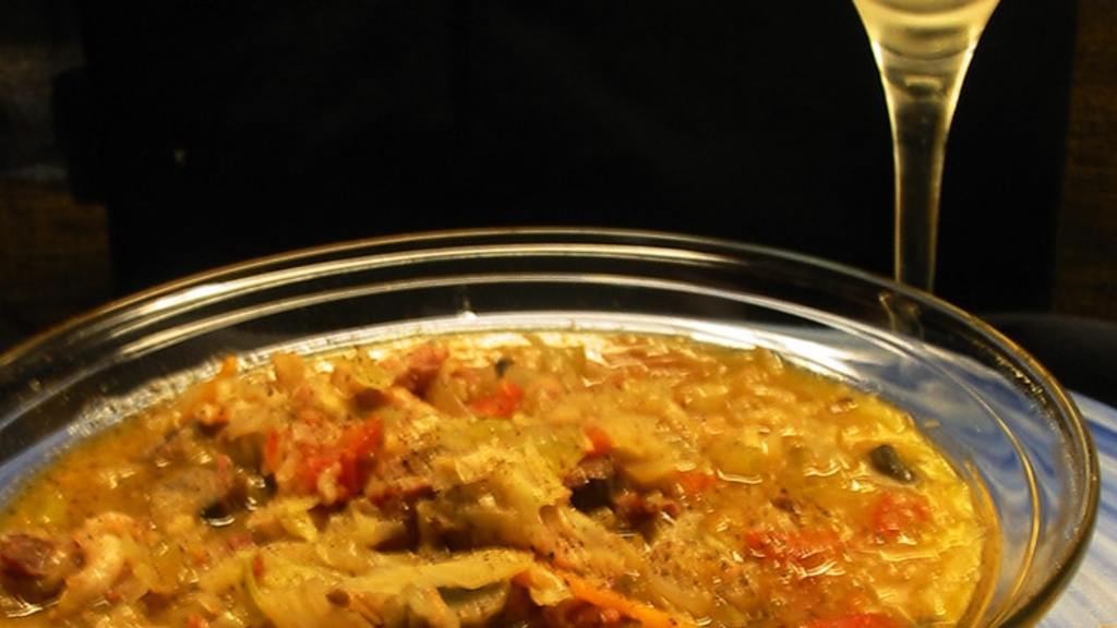 Rebollita ( Italian Cabbage Soup) created by Caroline Cooks