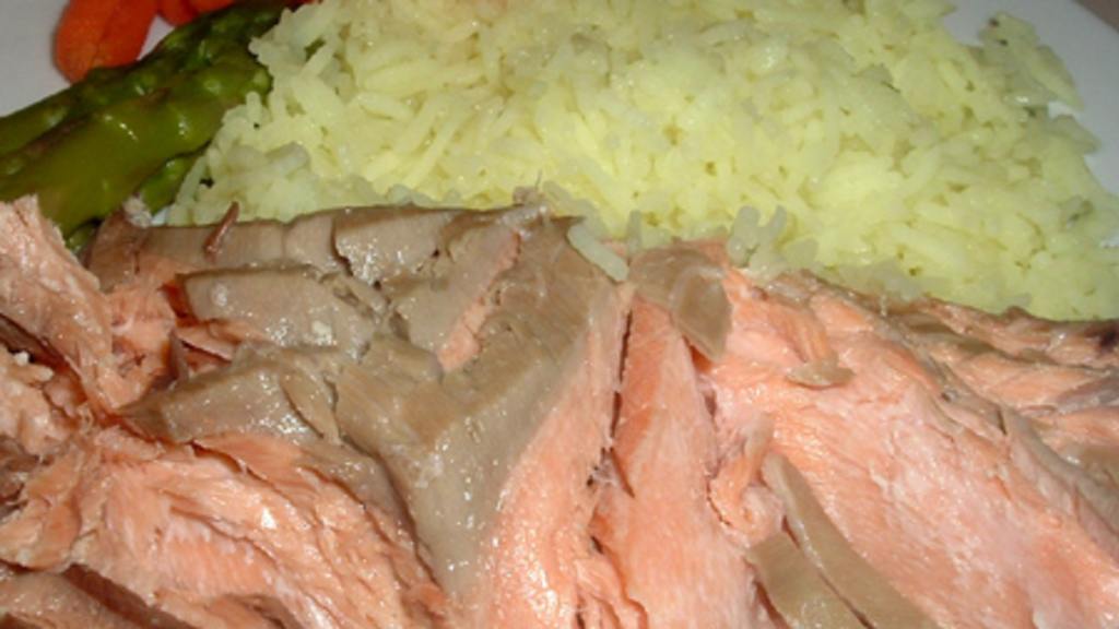 Quick & Easy Poached Salmon created by Bergy