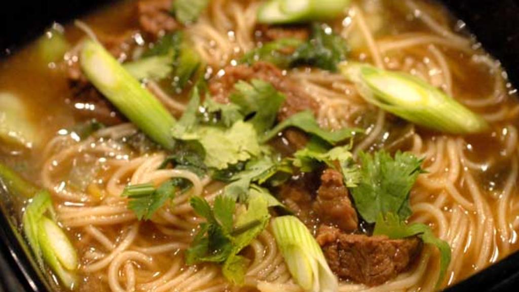 Chinese Cinnamon Beef Noodle Soup created by Sackville