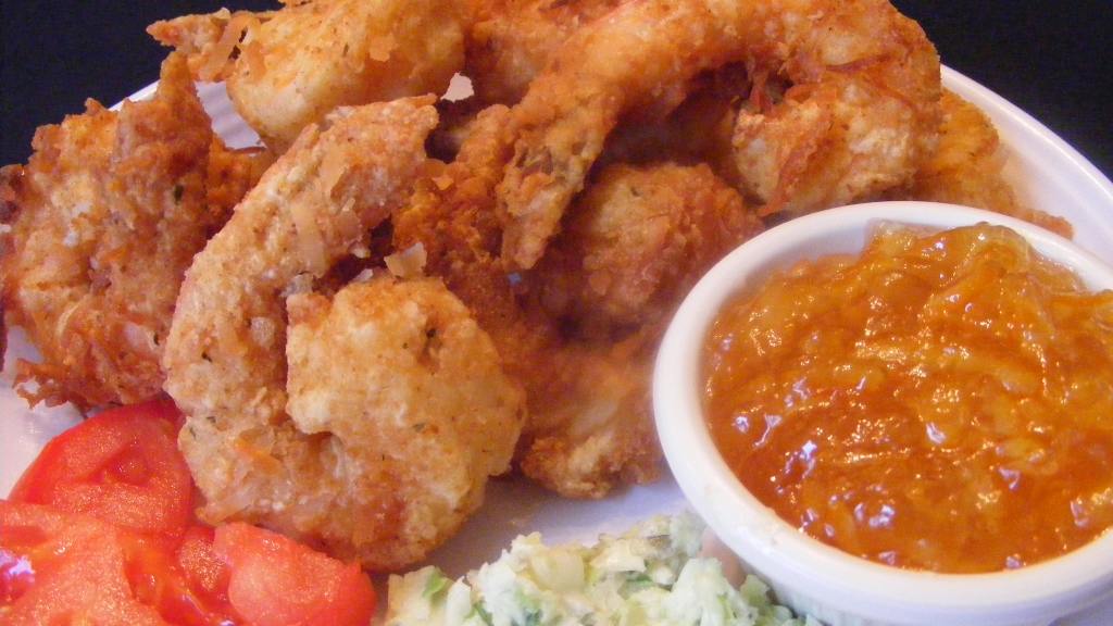 Paula Deen's Coconut Shrimp With Orange Marmalade Dipping Sauce created by Seasoned Cook