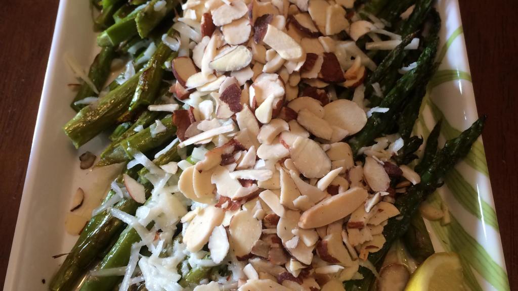 Roasted Asparagus With Almonds and Asiago created by SonnyHavens