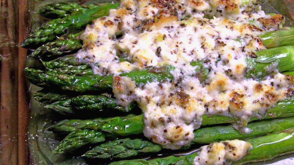 Asparagus With BasilParmesan Butter Recipe