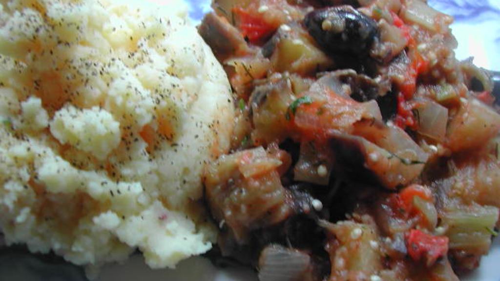 Lenten Eggplant (Aubergine) created by Kumquat the Cats fr