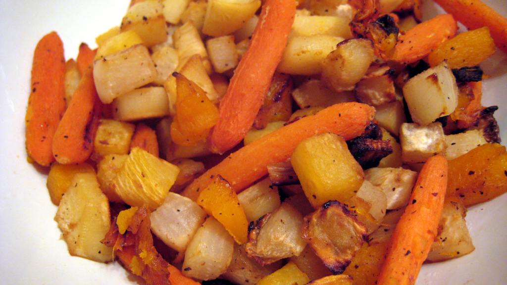 Roasted Winter Root Vegetables With Apple Cider Recipe