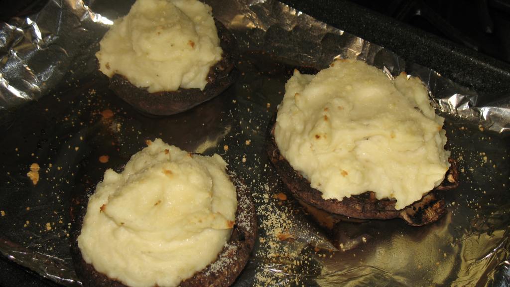 PotatoStuffed Portobello Mushrooms Recipe